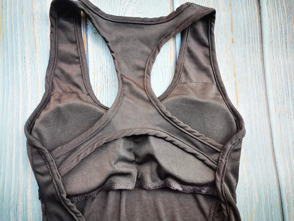 Macacões Femininos para Yoga com Decote Baixo