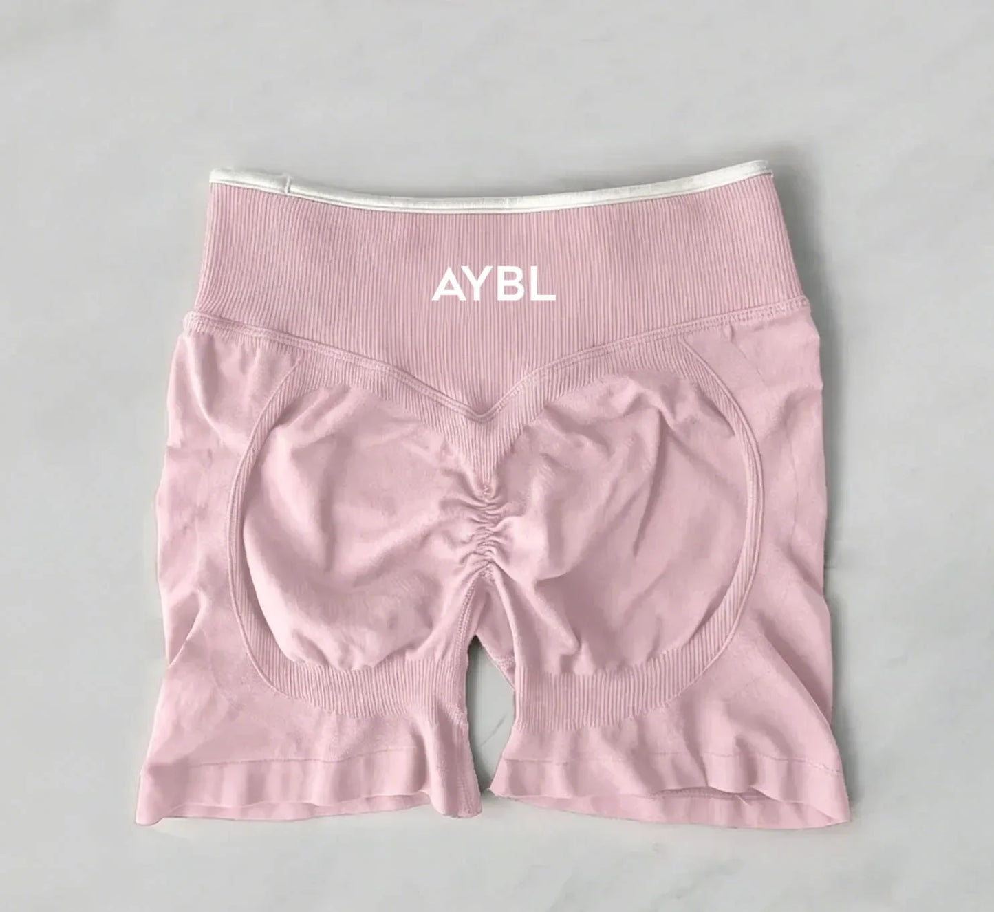 Conjunto de Shorts Desportivos Femininos | Yoga, Fitness e Ciclismo | Cinátura Elástica