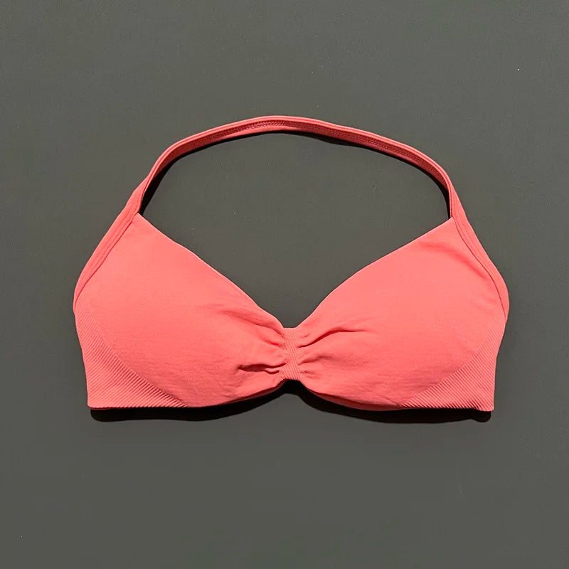 Sutiã Desportivo Sem Costura Alças Finas | Yoga e Fitness | MoveFit