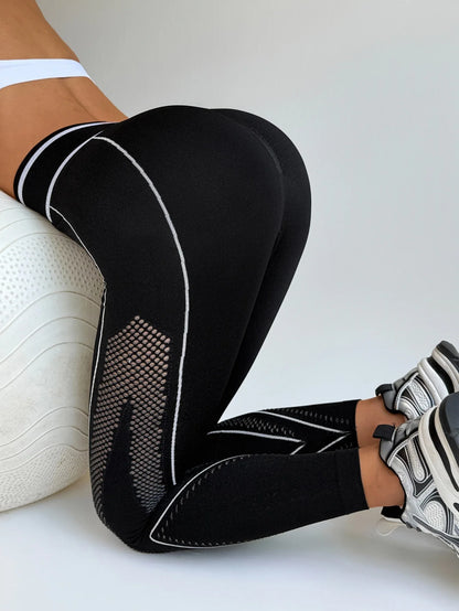 Leggings Desportivas Sem Costuras para Mulher | Cintura Alta | Yoga, Fitness e Corrida