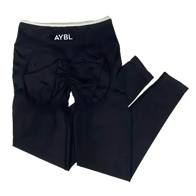 Conjunto de Shorts Desportivos Femininos | Yoga, Fitness e Ciclismo | Cinátura Elástica
