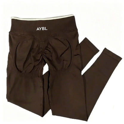 Conjunto de Shorts Desportivos Femininos | Yoga, Fitness e Ciclismo | Cinátura Elástica